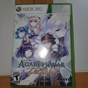 XBox 360  Record of Agarest War Zero